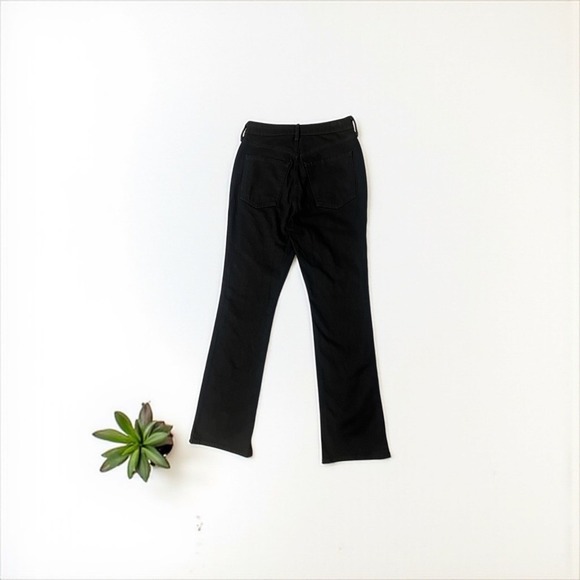 Old Navy Bootcut Black Jeans Women's Size 4 Regular Length Comfort Stretch Denim - Picture 5 of 10